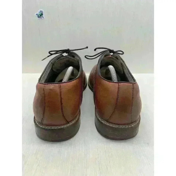 Aston Grey Ybilia Men’s Saddle Brown Leather Oxfords Lace Up Shoes Size US 11 - Picture 6 of 10